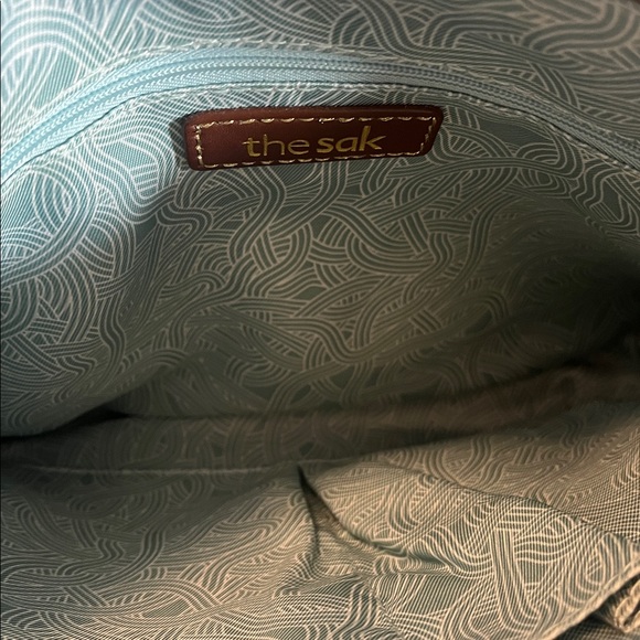 The Sak Green Leather Shoulder Bag - Picture 7 of 10